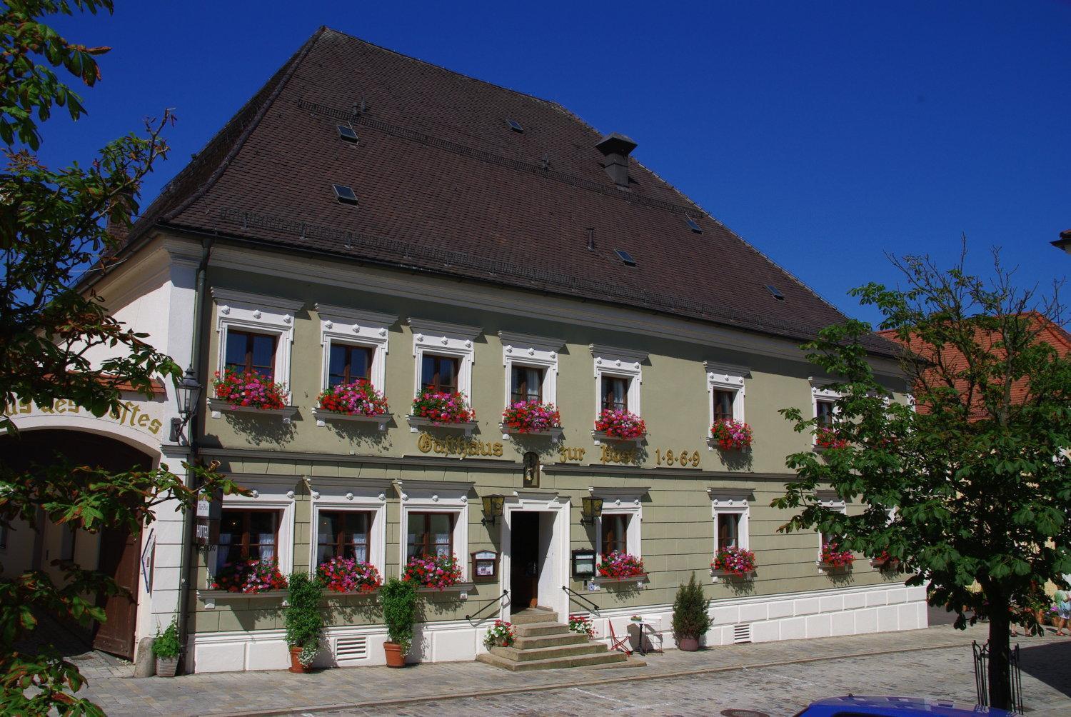 Hotel Zur Post Kötzting Exteriör bild
